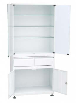 Шкаф медицинский ШМС-2-Р-2